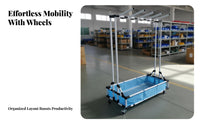 Harness Turnover Cart Anti-Static Tabletop Ready for Assembly Line