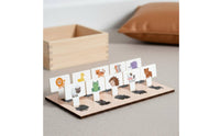 60 Pieces Cognitive Pairing Box Self-Directed Play Color Shape Sorting Box Hands-on Learning Toy for Kindergarten