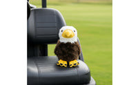 Soft Golf Club Cover with Eagle Design Animal-Shaped Driver Headcover Soft Wood Headcover Protective for Golfers, Driving Range