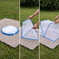 Portable Full-Coverage Mosquito Net for Home and Outdoor Camping