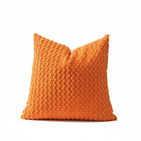 Textured Corduroy Pillow Cover Soft Texture Zipper Soft Bubble Knit Pillow Cover for Sofa, Bedroom