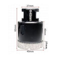 Angle Hole cutting Saw Wear-Resistant Diamond Bit Fast Power Tool Accessory for Professionals