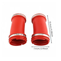 2 Pieces Direct Replacement Air Filter Intake Pipe for DIY Mechanics