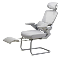 Ergonomic Design Sled Base Chair spinerest support Office Furniture Padded Seat Indoor Seating Sturdy Frame for Home Users, Students, Reception personnel, Study, Conference Room