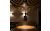 Retro Textile Pendant Light Braided Cable Vintage Rope Pendant Light Warm House Lighting for Bar Counter, Bedroom