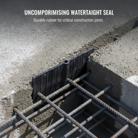 External Rubber Waterstop for Bridge and Tunnel Construction