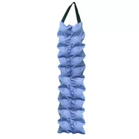 Segmented Spine-Stretching Cushion Caterpillar-Shaped Pilates Spine Cushion Carrying Strap Fitness Equipment Supportive for Exercise, Relaxation