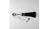 Key Tassel Pendant with Loops Braided Hanging Tassel Colorful Ornament for Curtains
