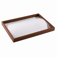 Jewelry Display Tray Low-Profile Jewelry Organizer Tray Rectangular Personal Storage