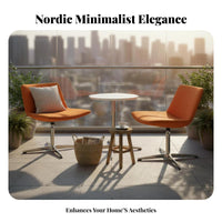 Nordic design and aesthetic Upholstered Armchair Modern Minimalist Single Sofa Designer Piece Lounge Chair Ergonomic Design for Interior Designers, Apartment Dwellers, Balcony, Living Room, Reception Area, study alcove