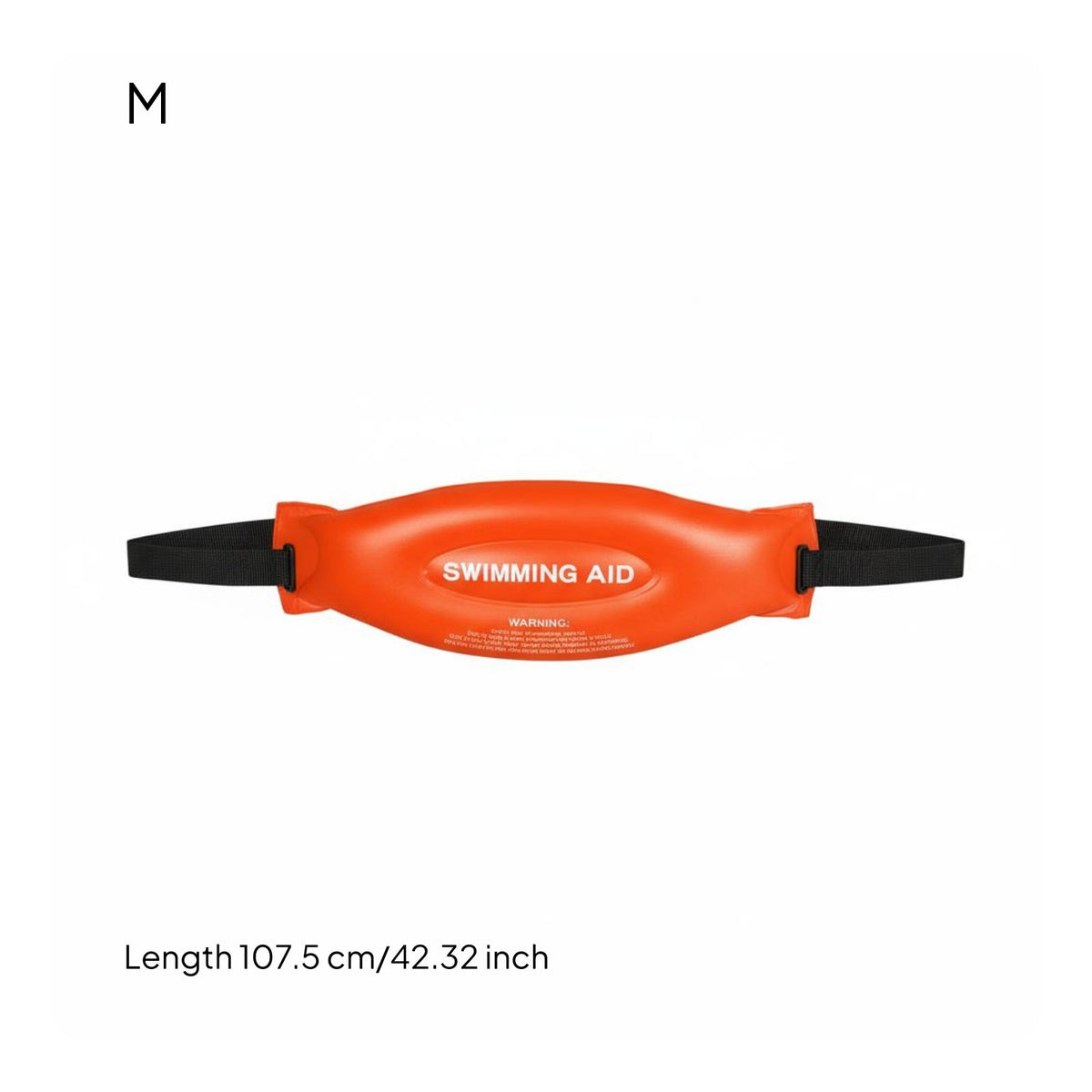 Beginner Friendly Inflatable Swim Belt Lightweight & Comfortable Learn to Swim Buoyant Support Belt Allows Unrestricted Movement