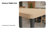 New Chinese aesthetic Floor Coffee Table Minimalist Design Rectangular Floor Table Small Space suitable Household Furniture Low height for Tea Lovers, Homeowners, Families, Living Room, Balcony, Study, Bedroom