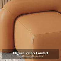 Modern Design Upholstered 2-Person Bench sturdy Construction Curved rear Settee Textured Upholstery Commercial Furniture High Weight Capacity for Interior Designers, Business Owners, Hotel Lobby, Waiting Room, Lounge, creamice