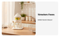 Clear Chamber Hand-Crank Ice Shaver Safe Fill Line Hand Crank Ice Shaver Stainless Steel Snow Cone Maker Rounded Body
