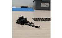 Solderless Connection HO Scale Track Power Connector Easy Installation Model Train Track Feeder Clip-on Design Model Railway Electrical Connector for Hobbyists, Miniature Scene Building