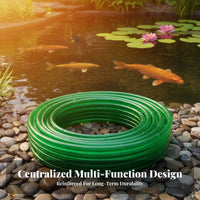 Outdoor Hose Flexible PVC Leak Proof Weather Resistant for Patio