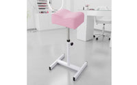 Pedicure Footrest with Padded Top Freestanding Leg Rest Soft for Beauty Parlors