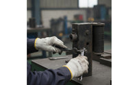 Feed Inlet Assembly Metal Steel Bar Straightening Machine Part Compact for Industrial Repair