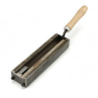 Metal Casting Form with Wooden Handle High Temperature Tool Long-Lasting