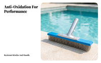 Swimming Pool Brush Pool Cleaning Brush Screw Mount Deep Clean