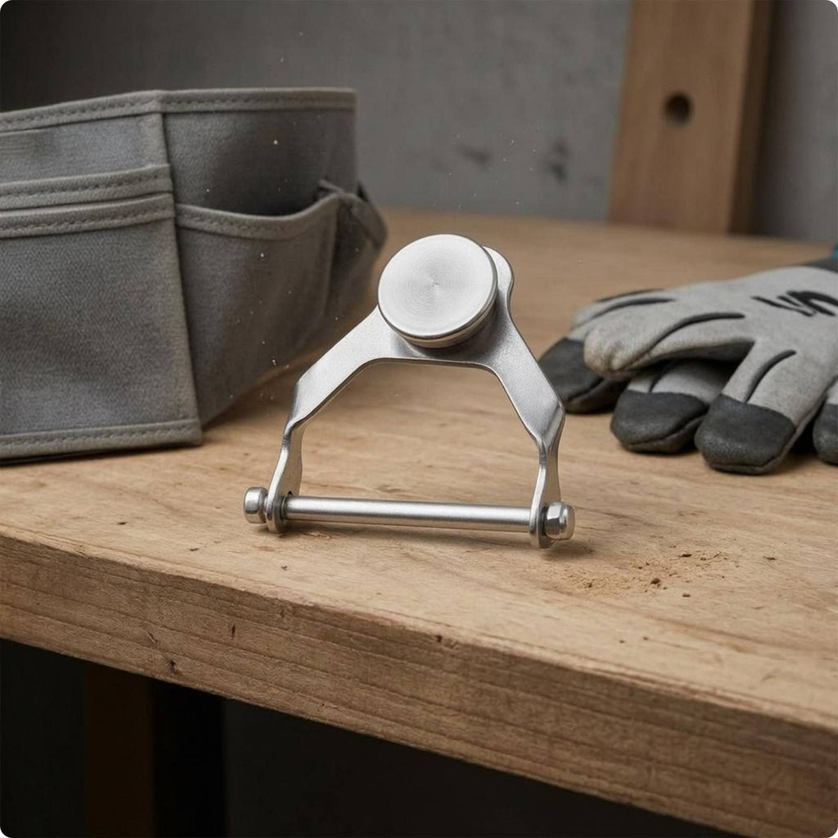 Machined Finish Quick-Hang Adapter Compact Tool Hanging Adapter Rectangular Metal Hanger Bracket Square