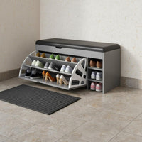 Entryway Shoe Rack Bench Dustproof Household Furniture for Hallway