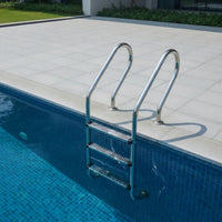 Stainless Steel Pool Ladder No-Embed-Embed Pool Ladder with Handrails Heavy Duty for Homeowners, Swimming Pools