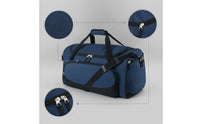 Travel Duffel Bag Multi-Compartment Duffel Bag with Shoulder Strap Multiple Pockets Adjustable for Travelers, Weekend Trips, Gym