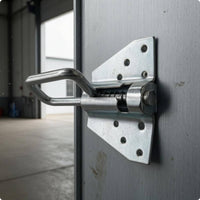 Cold-Rolled Steel Butterfly Sliding Gate Bolt Large Size Slide Bolt Gate Latch Industrial Security Hardware Heavy Duty for Garage Doors