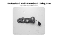 Modular Design BCD Dump Valve Long-Lasting ABS and Nylon Diving Pull Dump Valve Lightweight Buoyancy Compensator Part for Technical Divers, Underwater Exploration, Accessible Water