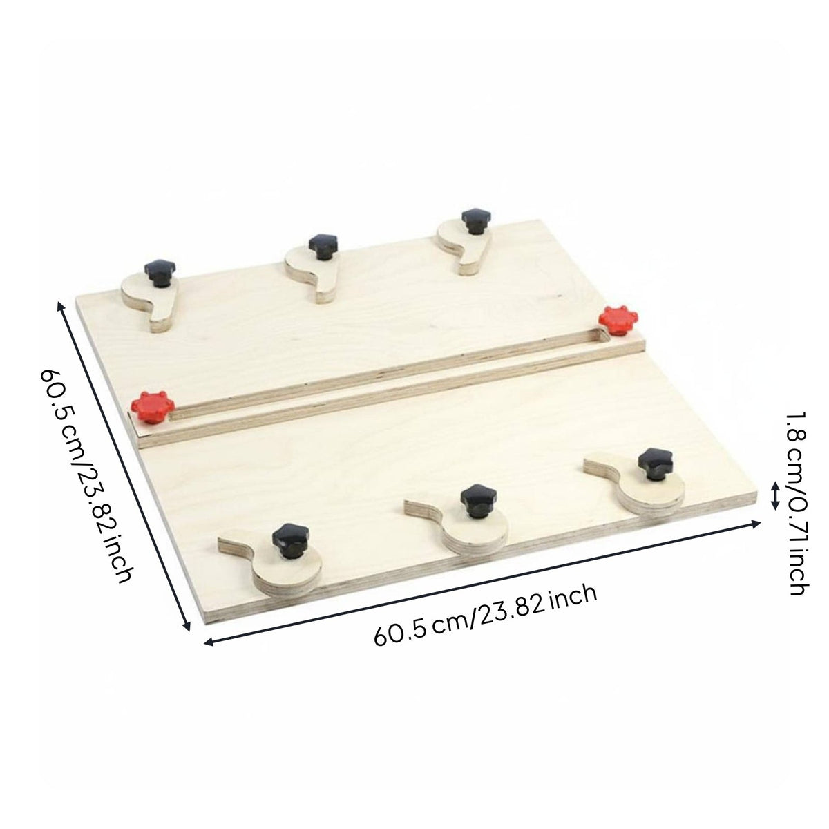 Guitar Plate Joining Jig Sturdy Birch Wood Acoustic Guitar Glueassembly Board Stable and Resistant Luthier Workbench for Workshop
