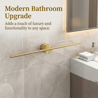 Sink Metal Towel Bar, Wall Mounted Punch Rack for Bathroom & Kitchen, Modern Minimalist Design for Homeowners, Versatile Storage for and Small Items