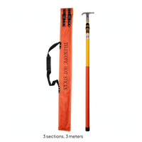 Telescopic Hot Stick Portable Operating Rod with Hook for Linemen