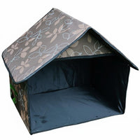 Windproof Outdoor Cat Shelter No Frame Needed Feral Cat House Easy Assembly Foldable Creature Shelter Sturdy Construction for Stray Animals