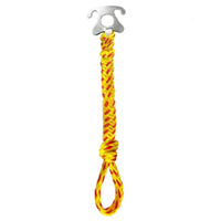 316 Stainless Steel Towable Quick Connector Heavy Duty Inflatable Towable Connector Braided Rope Boating Equipment for River