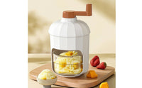Hand-Cranked Ice Shredder Non-Slip Manual Ice Shredder Food-Grade for Home Chefs