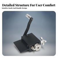 5/8-Inch Tubing Tool Rectangular Base Plate Tube Flaring Tool Metalworking Equipment Clamping Knob Hinged Lever