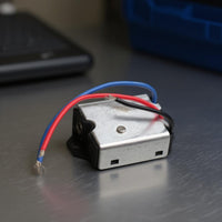 Metal Top Panel Switch Module Plastic Base Wiring Switch Module Mounting Ears Electrical Component Screw Holes