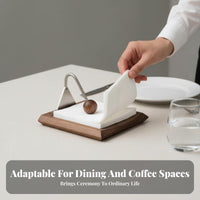 Weighted globe Paper Holder Stable Design Weighted lever Napkin Holder Space-Saving