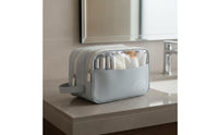 Waterproof Makeup Bag Lightweight Waterproof Travel Wash Pouch Simple to Clean Portable Toiletry Pouch for Business Trip, Washroom, Gym