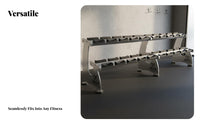 Dumbbell Rack Stable & Sturdy Design Dumbbell Storage Stand Commercial Grade Steel Weight Holder for Home Gym Users