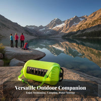 High Buoyancy Outdoor Water Swimming Buoy Multifunctional Outdoor Water Swim Buoy Large Capacity for Triathletes, Camping, Kayaking, Boating