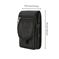 Phone Pouch with Belt Loop Multi-Compartment Phone Pouch Compact for Travel, Men