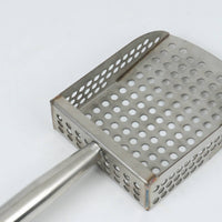 Metal Sand Sifter with Handle Perforated Beach Sand Sifter Fast for