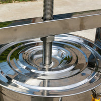 Manual Honey Press Food Grade Honey Press with Filter Screen Equipment Heavy Duty Long-Lasting for Beekeepers, Apiary