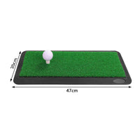 Portable Golf Practice Mat with Rubber Base Easy to Clean Golf Practice Mat Versatile Long-Lasting for Golfers, Beginners, Backyard