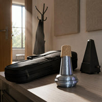 Metal Suona Mute 11 Cm Tall Cork-Topped Mute Flared Base Wind Instrument Part