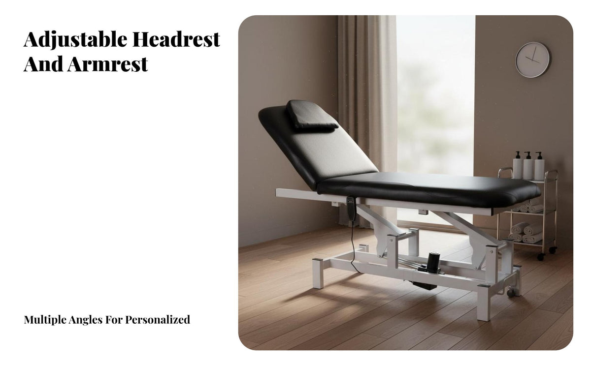 Skincare Procedure Bed Remote Control Electric Facial Massage Table Comfort-Focused Adjustable Massage Table for Beauticians, Spas, Spa