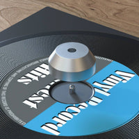 Conical 45 Rpm Adapter Compact Aluminum Turntable Adapter Shiny Finish Music Accessory Polished