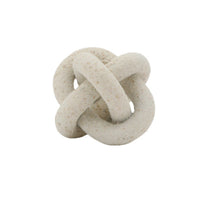 Knot Sculpture Minimalist Abstract Sculpture Art of Imperfection Piece for Entryway Table, Office Desk
